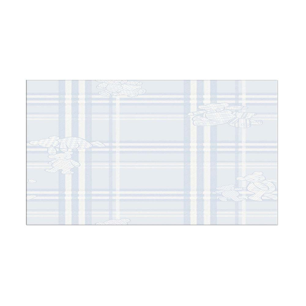 Papel-de-parede-xadrez-infantil-azul-com-ursos-Henrique-52cm-x-10m-vinilico-Revex