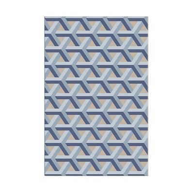 Papel-de-parede-geometrico-azul-Boomerang-52cm-x-10m-vinilico-Revex