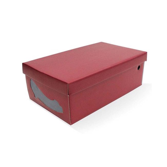 Caixa-organizadora-com-visor-para-sapato-feminino-marsala-Boxmania