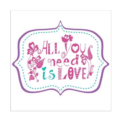 Adesivo-de-parede-All-you-need-is-love-Grudado-Adesivos