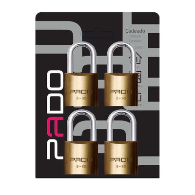 Cadeado-com-chave-30mm-E-30-4-pecas-bronze-Pado