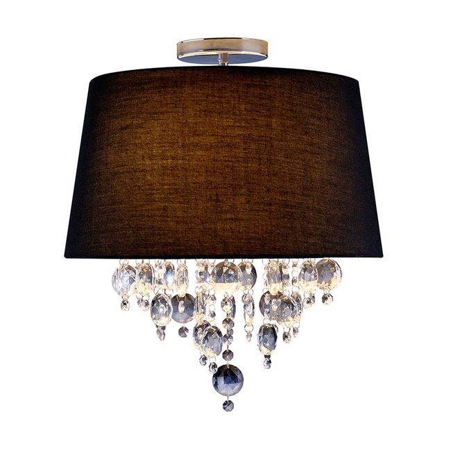 Plafon-de-aco-para-3-lampadas-E27-bivolt-60Ws-Sao-Paulo-media-com-cupula-preta-Bronzearte