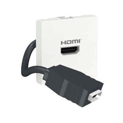 Modulo-tomada-hdmi-pre-cabeada-2-modulos--branca-Schneider