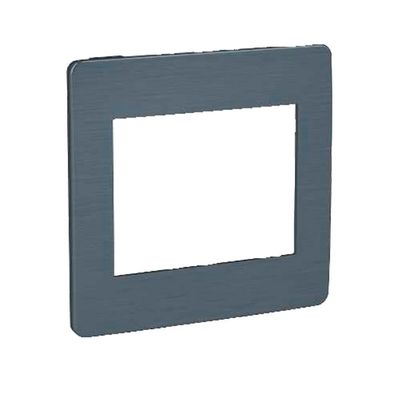 Placa-4X2-3-postos--grafite-e-aluminio-Galaxy-black-Schneider