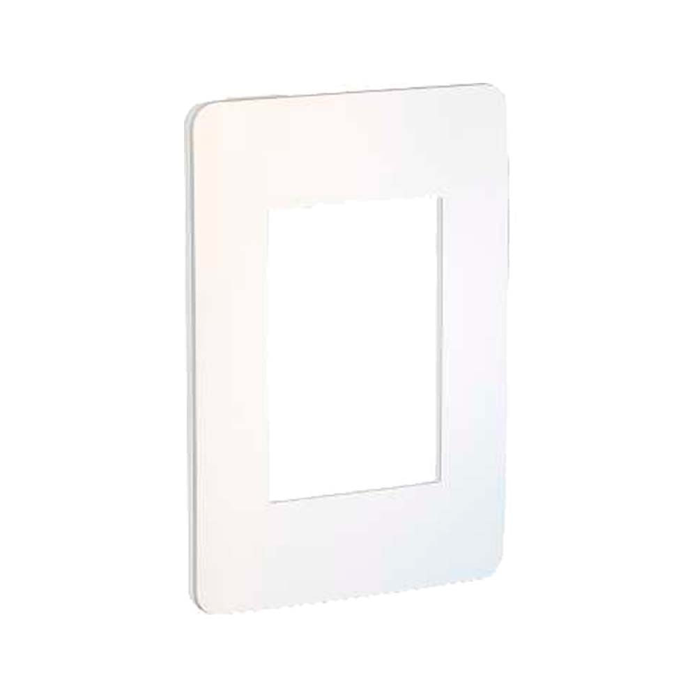 Placa-4X2-3-postos-Br-Chrome-Soft-Schneider