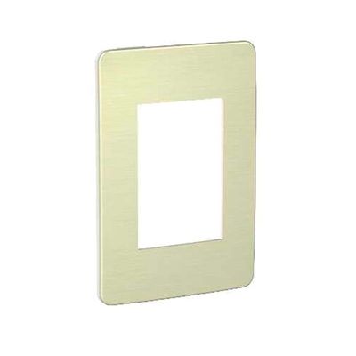 Placa-4X2-3-postos--branca-e-aluminio-Aurora-gold-Schneider