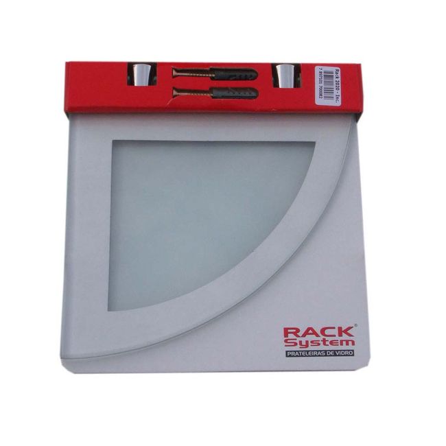 Prateleira multiuso 20x20cm incolor Rack System