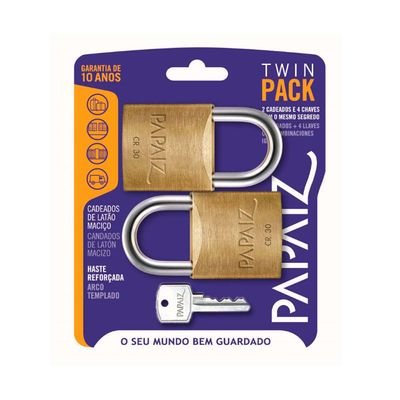 Cadeado-Twin-pack-SM-CR-30mm-2-cadeados-com-o-mesmo-segredo-Papaiz