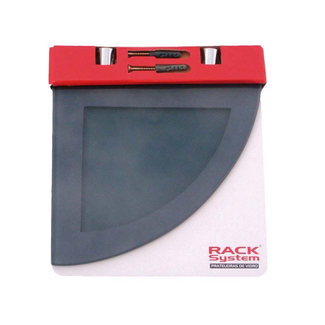 Prateleira multiuso 20x20cm fumê Rack System