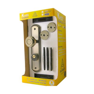 Fechadura-tetra-de-aco-zamac-latonado-Tetrafort-kit-6X1-bronze-Alianca