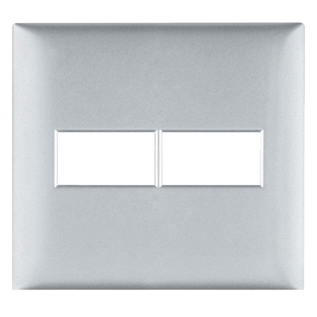 Placa-4x4-2-modulos-prata-Thesi-Bticino