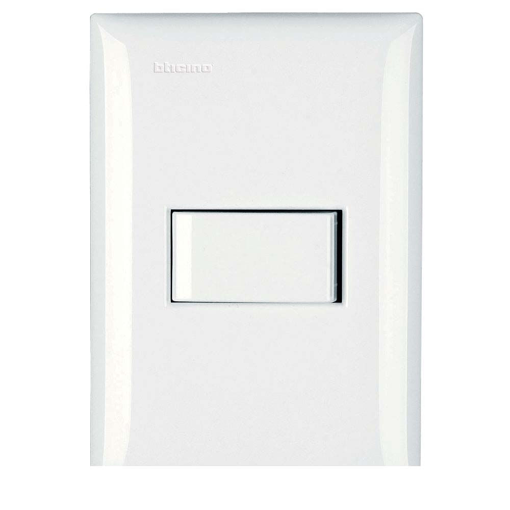 Conjunto-montado-de-interruptor-4x2-simples-com-placa-branco-Thesi-Bticino