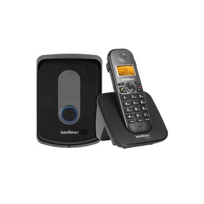 Telefone-sem-fio-com-ramal-externo-TIS-5010-preto-Intelbras