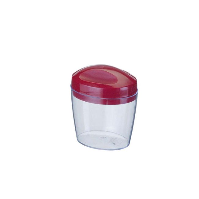 Porta-algodao-e-porta-cotonete-Belle-cristal-vermelho-Arthi