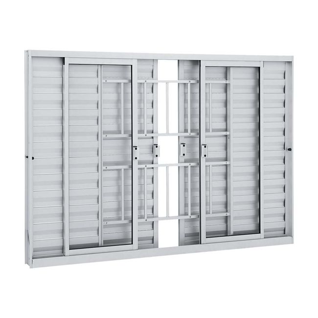 Janela-veneziana-6-folhas-Alumifit-100x150x76cm-acetinada-Sasazaki