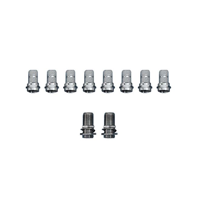 Conector com emenda para cabo coaxial (8 2) Kit-Flex