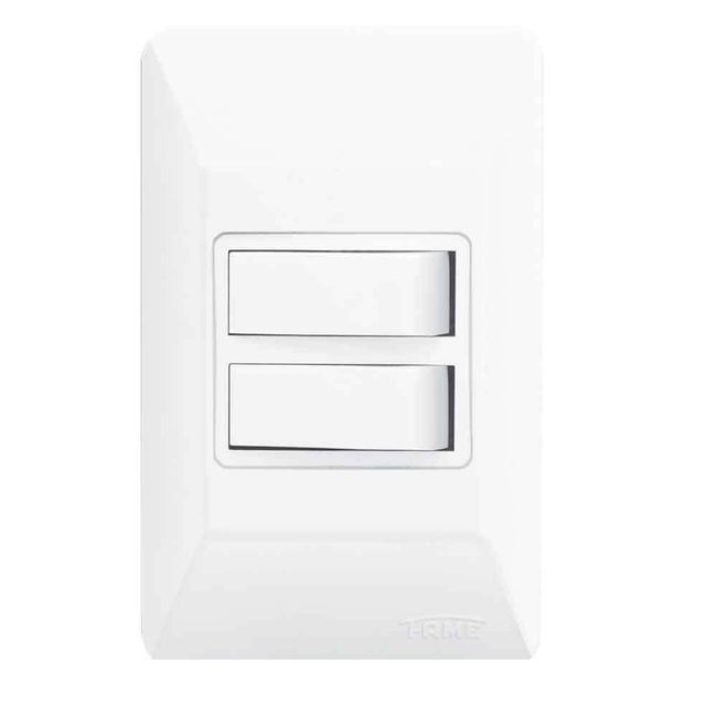 Interruptor duplo simples Fame