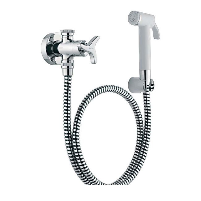 Ducha-higienica-Trio-com-derivacao-e-registro-cromada-Docol