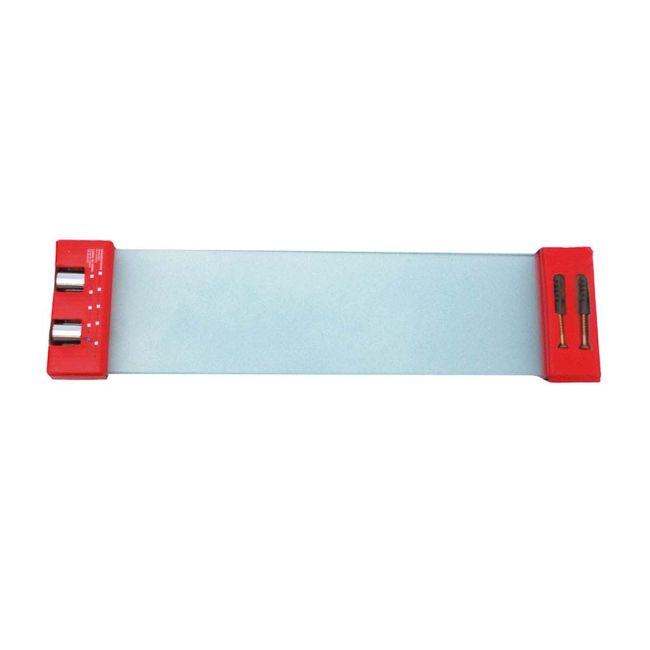 Prateleira de vidro 4010 jateado Rack System