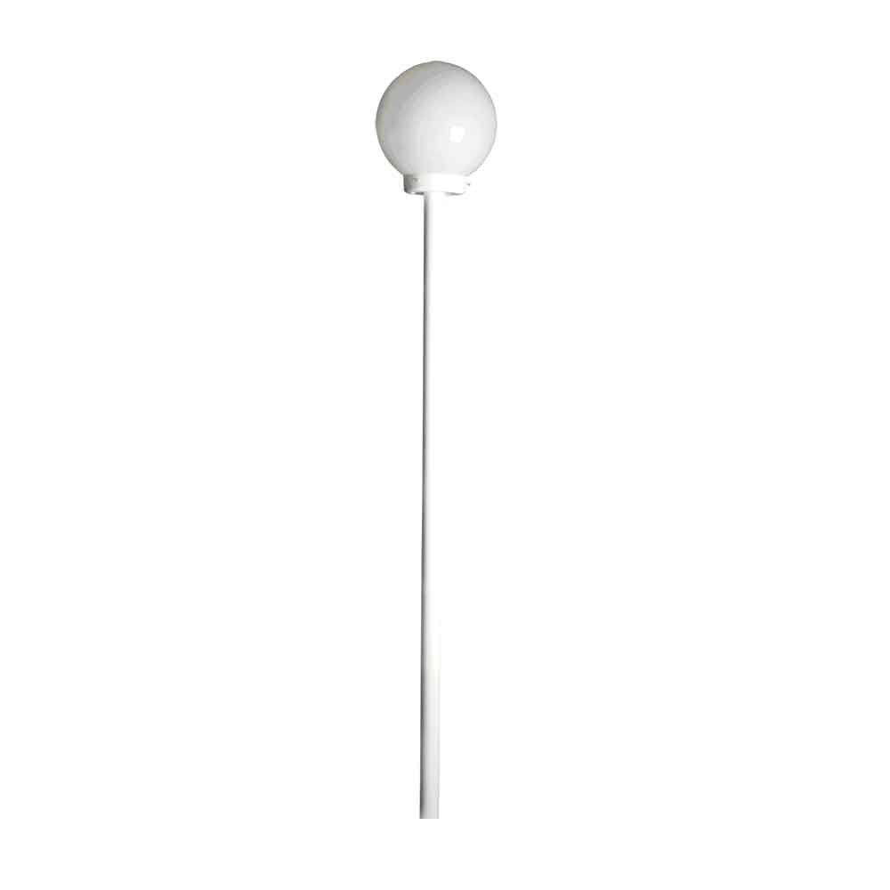 Poste-para-jardim-Solarium-para-1-lampada-180m-40W-branco-Ideal