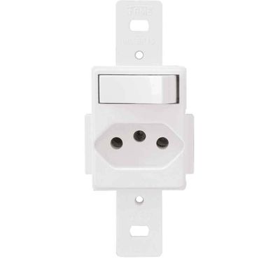 Interruptor-simples-com-tomada-20A-250V-Blanc-Fame