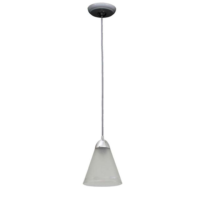 Pendente-Classic-1-lampada-com-tulipa-cone-fosca-titanio-Joanto