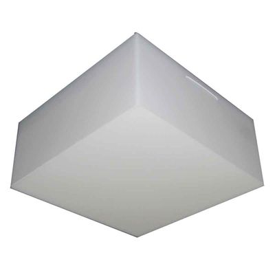 Plafon-18x18cm-para-1-lampada-Valencia-acrilico-jateado-Tualux