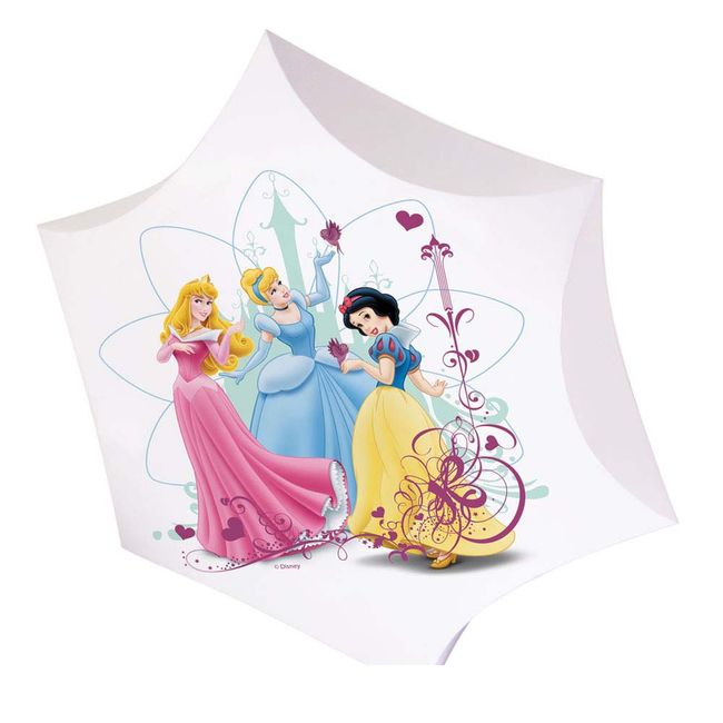Plafon-para-lampada-E27-PP-Princesas-40W-colorido-Startec