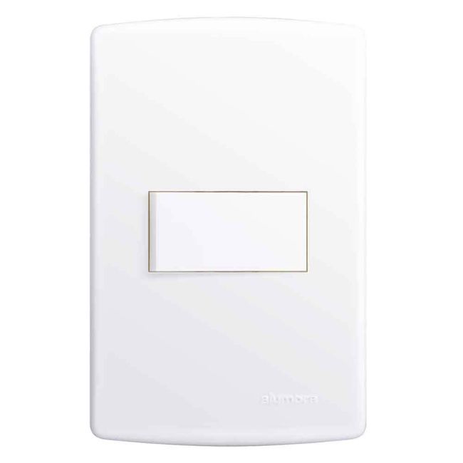 Conjunto-montado-de-interruptor-simples-com-placa-Siena-Alumbra