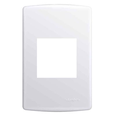 Placa-4x2-com-suporte-para-2-modulos-branco-Siena-Alumbra