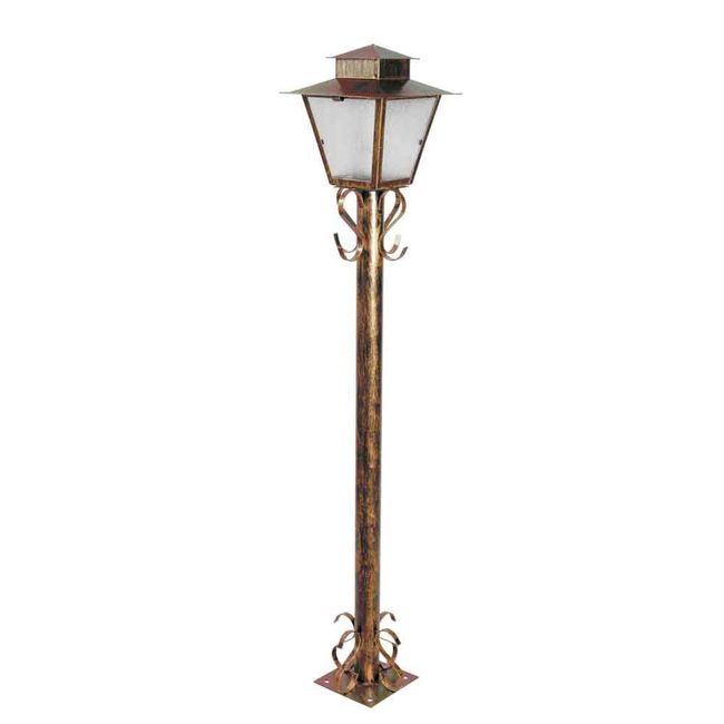 Poste-para-jardim-Campinas-colonial-125m-20W-ouro-velho-Ideal