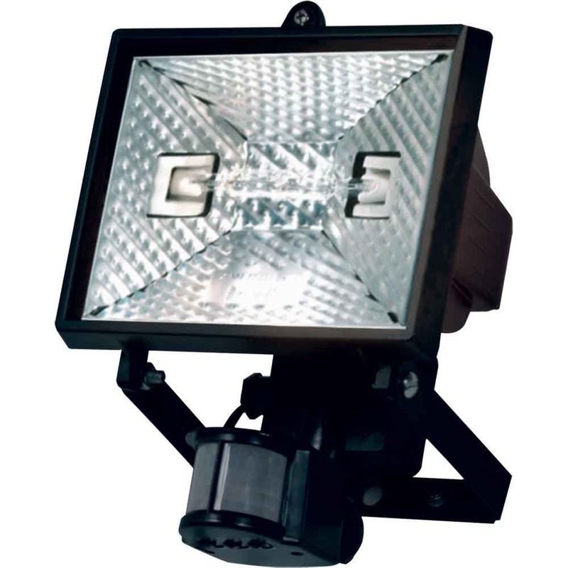 Refletor-para-lampada-300-500W-bivolt-preto-com-sensor-de-presenca-Taschibra