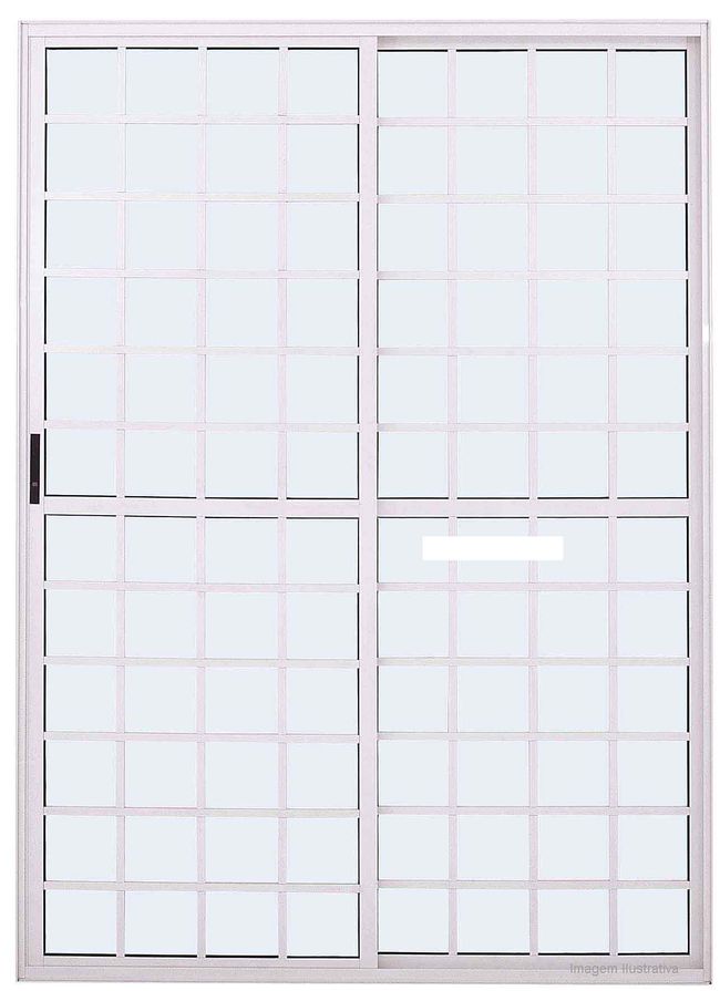 Porta-de-correr-2-folhas-Quadriculada-210x120cm-vidro-liso-Ebel