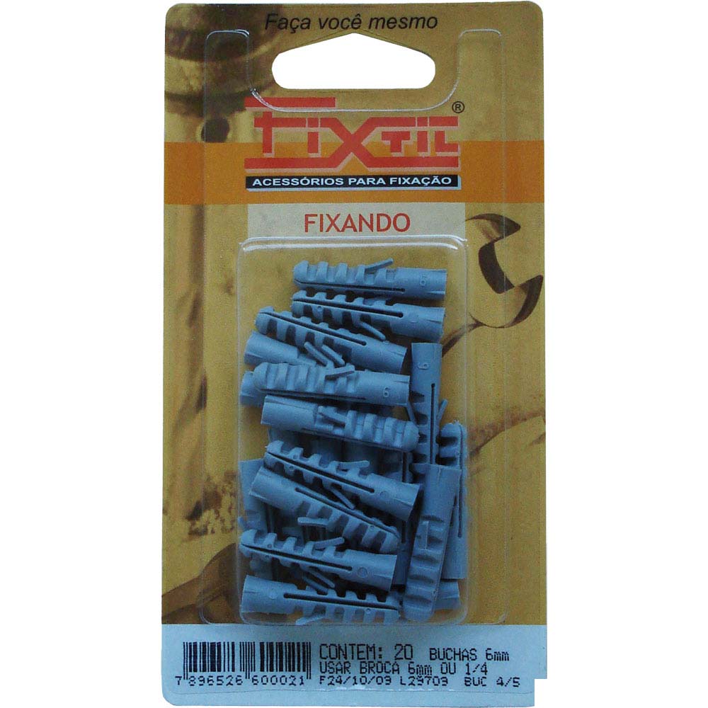 Bucha-de-fixacao-6mm-BUC4-5-cinza-Fixtil