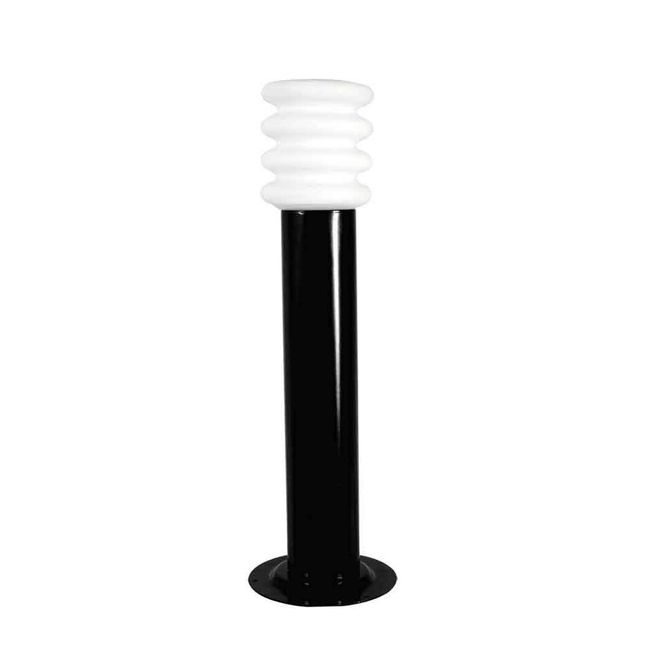 Poste-para-jardim-Marte-1-lampada-PA-1050-20W-preto-Ideal