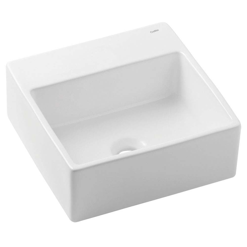 Cuba-para-banheiro-de-apoio-quadrada-Basic-Q1-41x41cm-com-mesa-branca-Celite