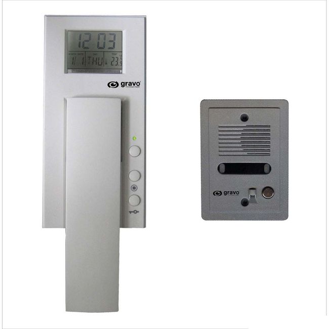 Porteiro eletrônico 2,3" Gravo