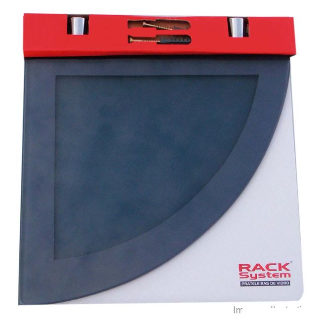Prateleira multiuso 25x25cm fumê Rack System