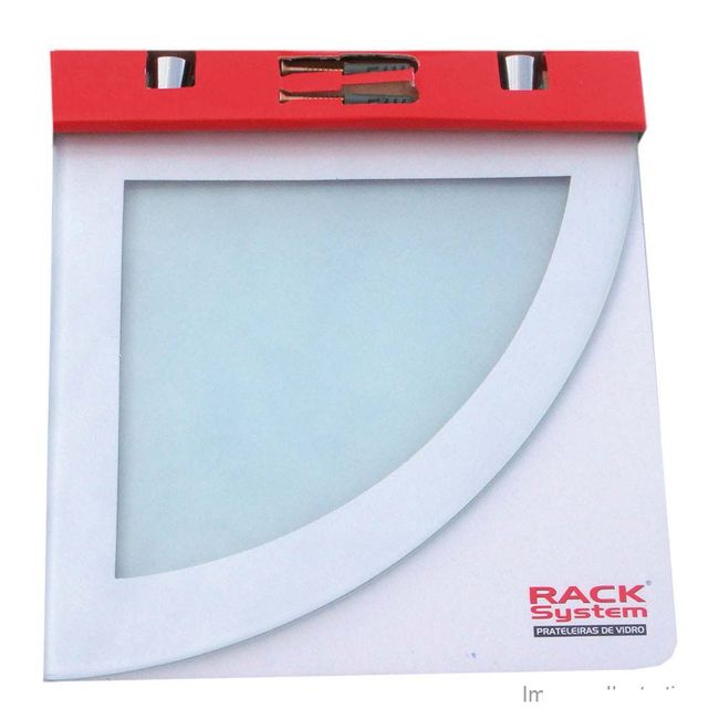 Prateleira multiuso 25x25cm incolor Rack System