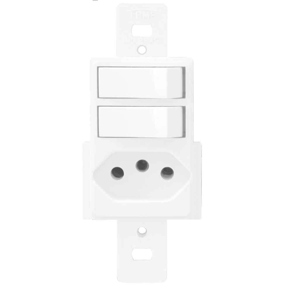 Interruptor-simples-e-1-paralelo-com-tomada-10A-Blanc-Fame