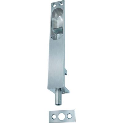 Trinco-embutir-de-aco-zamac-cromado-escovado-12cm-acetinado-Uniao-Mundial