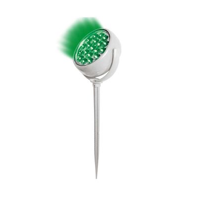 Spot-Itapua-luz-direta-com-19-LEDs-corpo-branco-luz-verde-2W-Iluctron