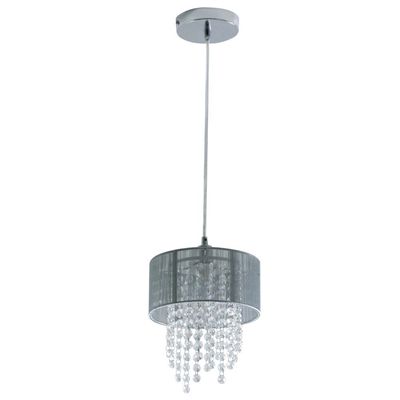 Lustre-de-cristais-Mini-Diamond-prata-Startec