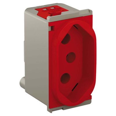 Tomada-20A-250V-identificavel-1-modulo-vermelha-Nereya-Pial