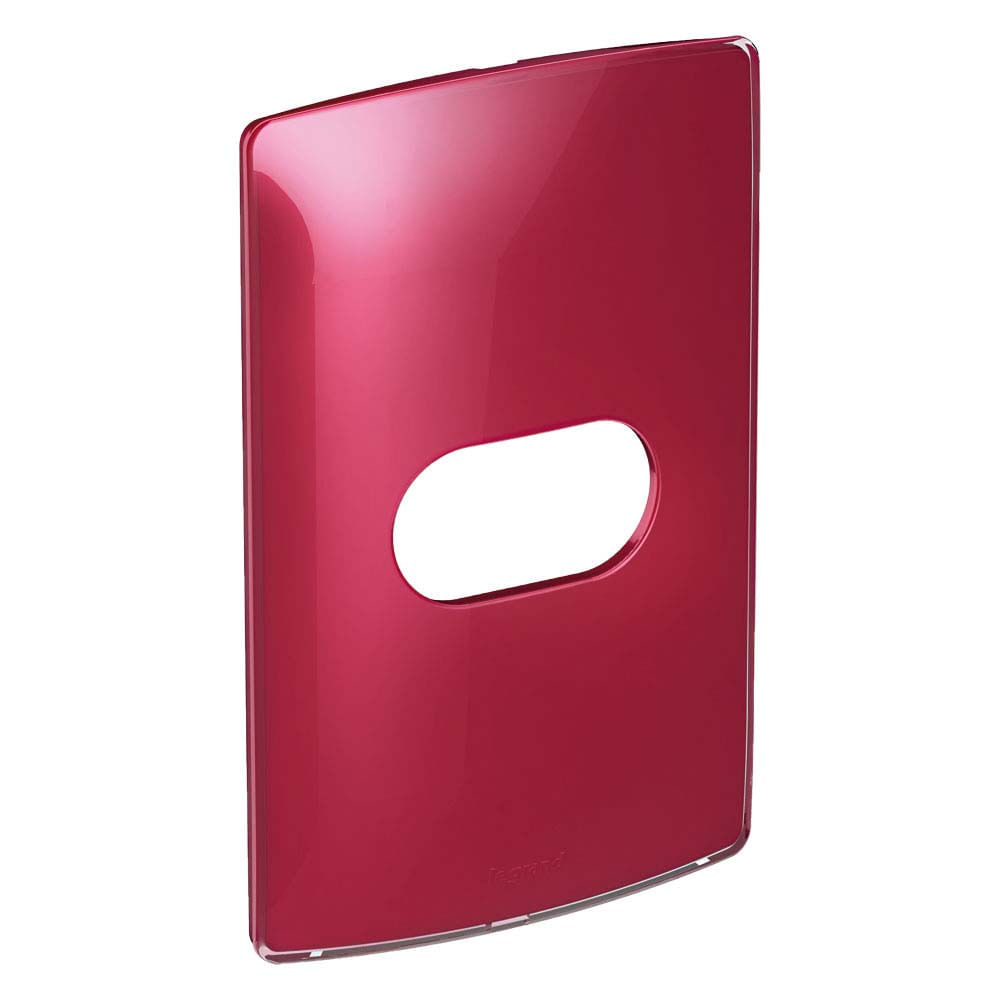 Placa-4x2-posto-horizontal-cherry-gloss-Nereya-Pial