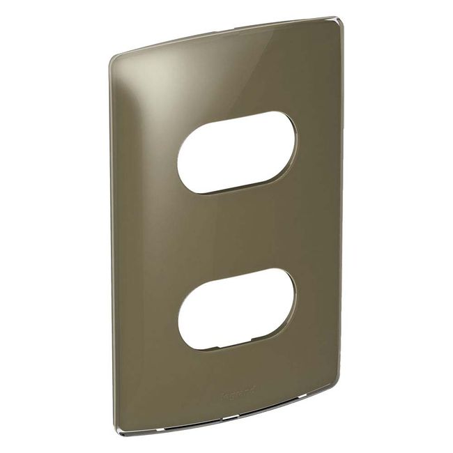 Placa-4x2-2-postos-separados-malt-gloss-Nereya-Pial