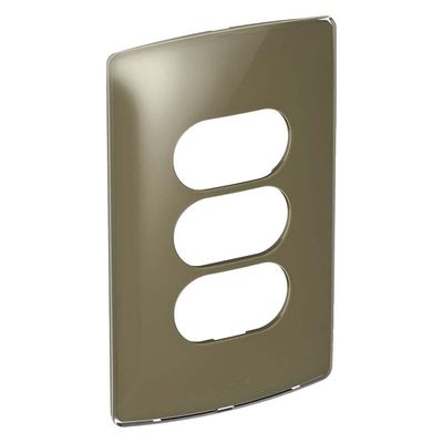 Placa-4x2-3-postos-separados-malt-gloss-Nereya-Pial