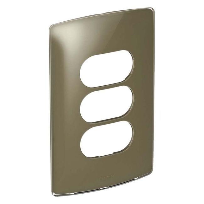 Placa-4x2-3-postos-separados-malt-gloss-Nereya-Pial