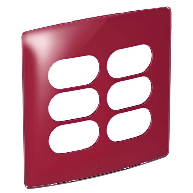 Placa-4x4-3-postos-3-postos-separados-cherry-gloss-Nereya-Pial