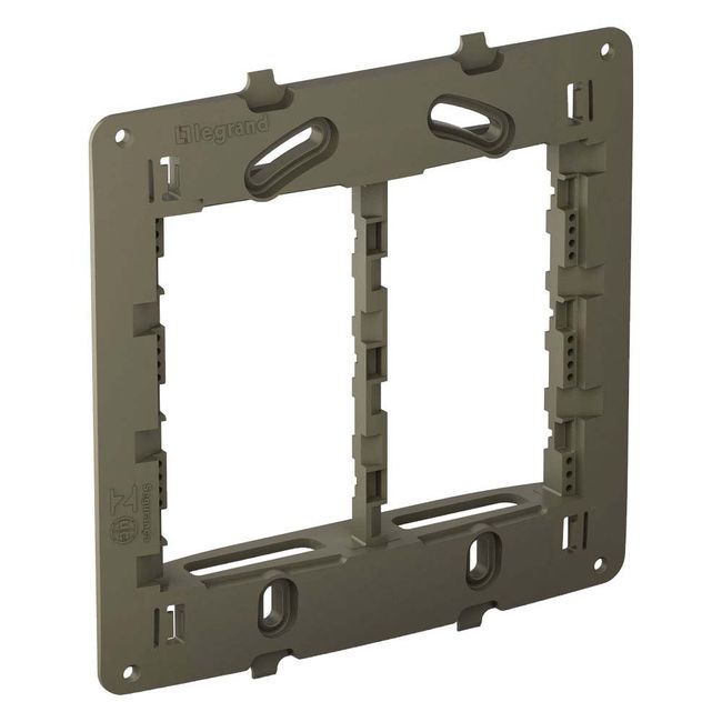 Suporte-4x4-para-placa-6-modulos-cinza-Nereya-Pial